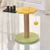 Lindo Marco de Escalada para Gatos Todo en Uno, Estante Pequeño, Poste de Sisal, Suministros para Gatos, Rascador, Juguetes de Juego