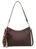 Bolsa feminina retrô de outono e inverno de grande capacidade 2026 nova tendência elegante e estilosa bolsa tote de ombro de camurça de alta qualidade