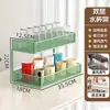 Portavasos de Doble Capa Estante de Almacenamiento para Vasos Portavasos de Escritorio para Tazas de Café de Vidrio Acabado de Alta Gama Estante de Almacenamiento para Tazas de Té de Cocina Mesa de Comedor