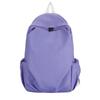 Mochila Antigua Mochila Simple de Gran Capacidad para Hombre Campus Coreana Lona Secundaria Estudiante de Preparatoria Mochila Escolar Mujer