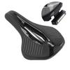 Almofada de Assento de Bicicleta Selim Extremamente Esportiva Confortável Almofada de Assento de Bicicleta Acessórios de Ciclismo com Lanterna Traseira Assento Super Macio Plus