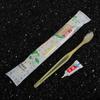 Venta al por mayor de fábrica hotel desechable cepillo de dientes pasta de dientes combinación set de lavado B & B Posada hotel se puede hacer LOGO