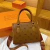 Bolsa de Axila Bolsinha de Mão Feminina 2025 Nova Tendência Luxo Acessível Estampada Bolsa de Ombro Transversal