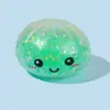 Juguete estrella transfronterizo relleno de brillantina y bolitas, un juguete divertido y apretable para uso en la oficina, un juguete antiestrés con temática de dibujos animados para exportación