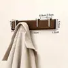 Ganchos personalizados para colgar en la puerta para uso doméstico, no requieren taladro, estante de almacenamiento para montar en la pared para puertas de dormitorio, perchero múltiple creativo para colgar ropa