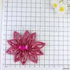 Nuevos Diamantes de Imitación Hot-fix Flor Hueca Adornos DIY Accesorios para el Cabello Pinzas para el Cabello Broches Pendientes Flores para Zapatos Hebillas para Zapatos Zapatos Sombreros Accesorios para la Ropa