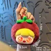 Llavero de Cabeza de Muñeco Ballena de Peluche Colgante Personalizado de IP de Dibujos Animados Hecho a Medida por Fábrica para Productos Culturales y Creativos