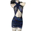 Estilo Chica Grande Lencería de Alta Gama Personalizada Tallas Grandes Sexy Urbano Camisola Body de Tirantes Conjunto Pura Pasión