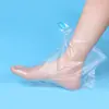 Máscara Descartável para Pés, Máscara Transparente de Plástico para Pés, Anti-Ressecamento, Queimadura de Frio, Cuidado à Prova d'Água, Hidratante, Máscara de Mãos Esfoliante, Sapato de Teste para Imersão dos Pés