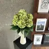 Ramo de Flores Artificiales con 7 Cabezas de Hortensias Exquisitas, Decoración de Boda y Hotel Estilo Europeo, Accesorios para Fotografía, Flores Artificiales al por Mayor, Transfronterizo