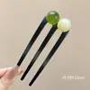 Nuevo Pasador Chino Sencillo con Perlas de Tres Puntas para la Parte Trasera de la Cabeza Peinado Semirecogido Recogido Herramienta Pasador Palillo para el Cabello Accesorios para el Cabello