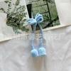 Lazo de punto colgante de cereza lana fruta accesorios para el cabello DIY accesorios para ropa accesorios accesorios lazo