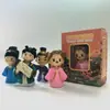 Figura Creativa Estilo Antiguo Dinastía Tang, Adorno de Muñeca Hanfu, Artesanía Decorativa de Resina de Gama Alta para Escritorio, Amazon Transfronterizo