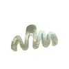 Accesorios para el Cabello de Acetato Estilo Coreano Nueva Ola Color Sirena Pinza de Garra Pinza Tiburón Pinza para el Cabello de la Parte Posterior de la Cabeza Pinza para el Cabello En Stock Venta al por Mayor