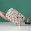 Bolsa de Cosméticos Impermeable de PU Estilo Ins para Guardar Labiales Bolsa de Almacenamiento Cosmético Bolsa de Almacenamiento Portátil Bolsa Estilo Little Red Book