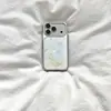 Adecuado para funda de teléfono Apple 17, silicona de cobertura total, anticaídas, modelo nuevo para iPhone 16 Pro, con diseño de estrella degradada y flor de lirio