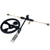 Peças de Go-Kart Moto Elétrica de Quatro Rodas DIY 32-42cm Caixa de Direção Volante Haste de Direção Junta Esférica
