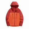 Chaqueta Funcional 3 en 1 para Hombre Estilo Nido de Pájaro para Exteriores, Cortavientos, Impermeable, Ropa de Montañismo con Triple Protección y Logo Termosellado