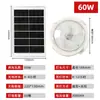 Lâmpada de Teto Solar Doméstica Interna Controle Remoto Alta Potência Transfronteiriça Nova Varanda LED Corredor Lâmpada Solar