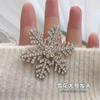 Horquilla de perlas copo de nieve de otoño e invierno para mujer, clip pequeño lateral, clip de pico de pato, clip para flequillo de la frente, accesorios para el cabello, tocado de alto sentido
