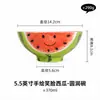 Tigela de Melancia com Rosto Sorridente de Fábrica Tigela de Arroz Cerâmica Doméstica Tigela de Sopa Hotel Cor Esmaltada Abaixo Tigela de Café da Manhã Tigela Criativa para Salada de Frutas