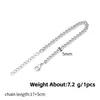 Pulsera de Acero Titanio Cadena Cubana para Hombres y Mujeres, Joyería de Alto Nivel Estilo Ins, No se Desvanece, Joyería de Mano Simple de Acero Inoxidable Estilo Europeo y Americano