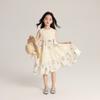 Pudding Haru roupas infantis meninas verão saia pequena fresh verão 2025 novo verão infantil colete versátil vestido