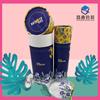 Empaque Cilíndrico de Lata de Papel, Tubo de Cartón Universal con Impresión de Logo, Fabricante Mayorista Kraft de Papel Kraft con Boca Espiral Impresa