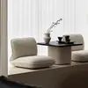Set de conversión de mirador estilo japonés, mesa de té pequeña de balcón de moda con sofá perezoso integrado y tatami para una persona