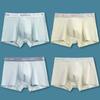Ropa interior para adolescentes (12-16 años), Boxer briefs para estudiantes de secundaria y preparatoria, Ropa interior roja de algodón Grado A para niños