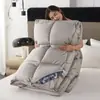Colcha de algodón plumón otoño e invierno engrosada cálida núcleo de colcha doble de hotel ventas directas de fábrica colcha de regalo colcha de algodón para estudiantes dropshipping