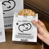 Bolsa de Embalaje para Tostadas, Bolsa para Pan con Ventana Transparente, Bolsa para Donas Bagels, Bolsa Europea, Bolsa para Comida Pequeña, Bolsa de Embalaje para Hornear al por Mayor