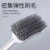 Cepillo de inodoro de estilo japonés, sin ángulo muerto, de lana suave, con mango largo, para el hogar, suministros de baño, cepillo de limpieza de pared