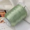 Hilo de Borla de Seda de Hielo Vertical Rollo Pequeño Hilo de Borla de Alta Calidad Cuerda Trenzada a Mano DIY Hilo Trenzado Venta al Por Mayor