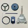 Produzir sistema operacional marinho com sistema de direção por volante e eixo flexível, engrenagem de turbina, máquina unidirecional, outros