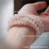 Transmissão ao Vivo Mais Vendido Pulseira de Pó de Raiz de Lótus Jade Quartzo Jade Hetian de Xinjiang Pulseira de Colar Jade Verde Água Clara