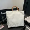 Bolso tote de jacquard floral con asa de bambú, estilo chino nuevo, bolso de mano de gran capacidad, bolso retro artístico para el día a día