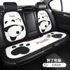 Cojín para Asiento de Coche Invierno Felpa Pieza Única Diosa Lindo Dibujo Animado Panda Trasero Terciopelo de Visón Asiento del Conductor Principal de Gama Alta