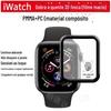 Aplicável à Apple watt4 geração de tela cheia máscara curva 44mm Apple Watch 3D fosco filme macio iwatch5