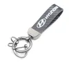 Chaveiro padrão fibra de carbono especial Toyota argola de chave metálica corda para chave RAM cordão para suprimentos de interior de carro de alta qualidade