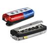 Lámpara de hombro con clip LED, luz de advertencia nocturna para patrulla de seguridad, luz de señal de carga