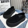 Mocasines modernos 2024, nuevos zapatos casuales, cómodos, a la moda, combinables, adelgazantes, ultraligeros, con suela gruesa, zapatos de moda para mujer.