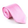 Gravata Masculina Transfronteiriça Filamento de Poliéster 8cm Formal Cor Pura Jacquard Fio Fino Gola Pontual Atacado Uma Peça