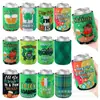 330ml Material de Buceo con Tapa de Fondo Cubierta para Lata de Refresco Neopreno Cubierta para Termo con Estampado Cubierta para Lata de Cerveza