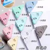 Carpeta Triangular Clip de Esquina Transparente Clip para Papeles de Examen de Estudiante Clip para Libros de Papeles de Examen Clip para Papeles de Examen Archivo Información Clip para Billetes Anti-Arrugas
