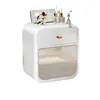 Caja de Papel Higiénico para Inodoro Caja de Pañuelos para Inodoro Papel Higiénico Estante de Almacenamiento de Papel Higiénico Portarrollos de Papel Impermeable Colgante de Pared Sin Taladrar Múltiple