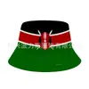 2027 Copa Africana Sombrero de Pescador Unisex Protección Solar Sombrilla Sombrero Cubo Evento de Fútbol Bandera Africana Sombrero de Aficionado