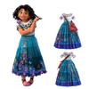 Roupas de Fantasia Mirabel Cosplay Traje Festival Brincadeira Vestido Saia Combo Full House Mágico Infantil