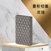 Encendedor de Llama Recta de Alta Apariencia con Superficie Metálica Cortada en Diamante, Recargable y a Prueba de Viento, Modelo Nuevo
