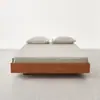 Lençol de Elástico Luxuoso com 60 Fios de Tencel Lenzing para Primavera e Verão, Toque Gelado de Seda Fresca e Sedoso, Adequado para Dormir Nu, Capa de Colchão